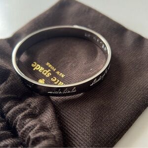 Kate Spade Silver Best Friends Bangle